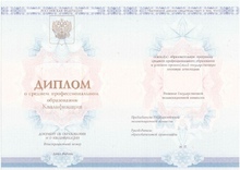 Диплом техникума - колледжа с 2014 по 2025 годы